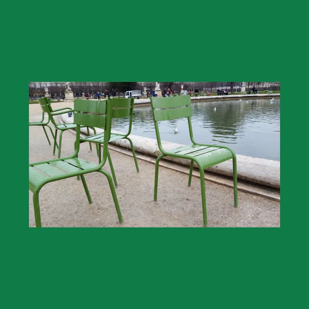 Paris Tuileries Garden Chairs by BlackBeret