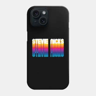 Retro Stevie Personalized Name Gift Retro Rainbow Style Phone Case