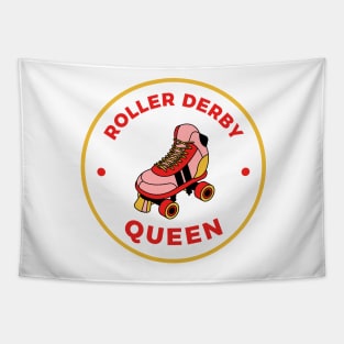 roller derby queen Tapestry