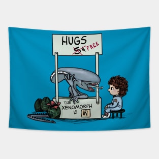 free hugs Tapestry