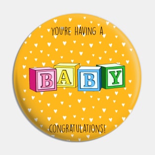 Baby Blocks Pin