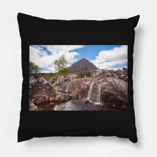 River Coupall falls beneath Buachaille Etive Mor Pillow