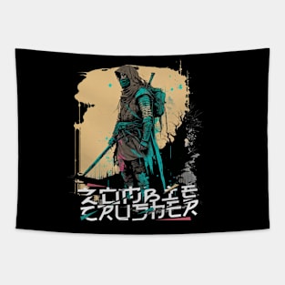 Zombie Crusher Tapestry