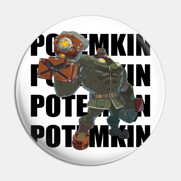 Potemkin Guilty Gear Strive Pin by Beadams