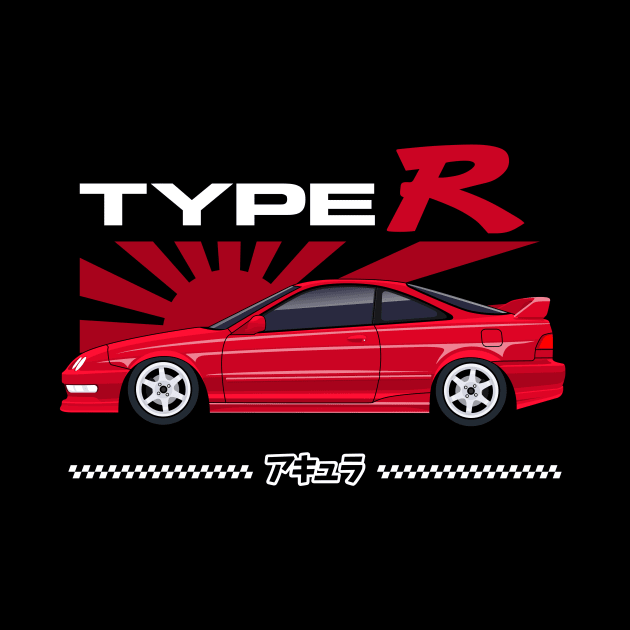 Integra Type R JDM Style by masjestudio