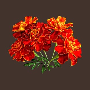 Marigolds - Bouquet of Marigolds T-Shirt