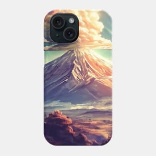 Fuji mountain landscape Phone Case