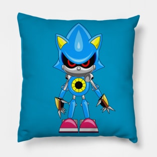 Metal Sonic Retro Pillow