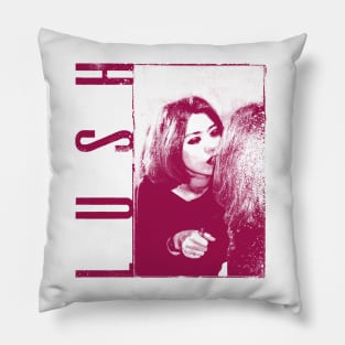 Lush  † † † † †  Retro Aesthetic Design Pillow