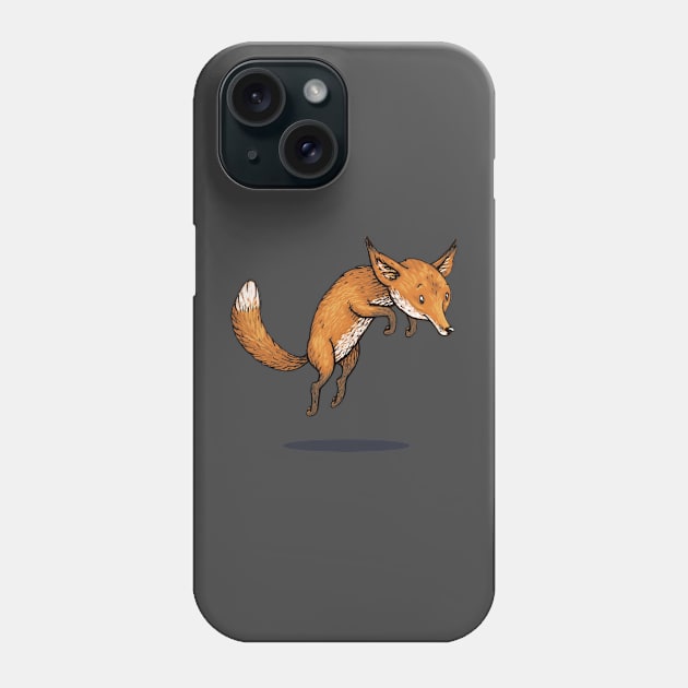 Winter fox Phone Case by CaroleBielicki