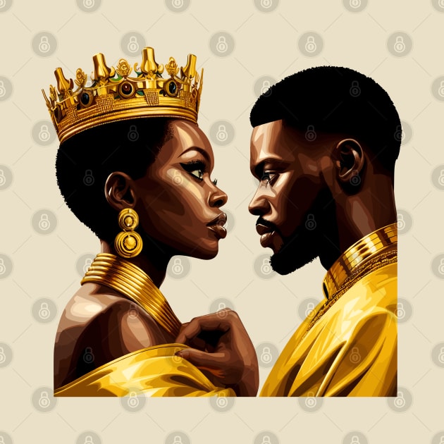 Afrocentric King And Queen by Graceful Designs