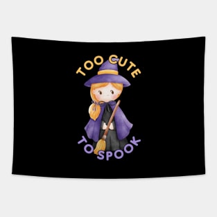 Too Cute to Spook (Halloween) Tapestry