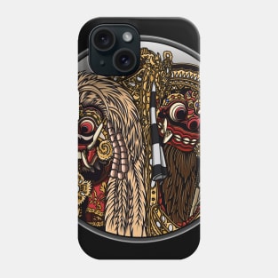 Rangda and Barong Balinese Culture Phone Case