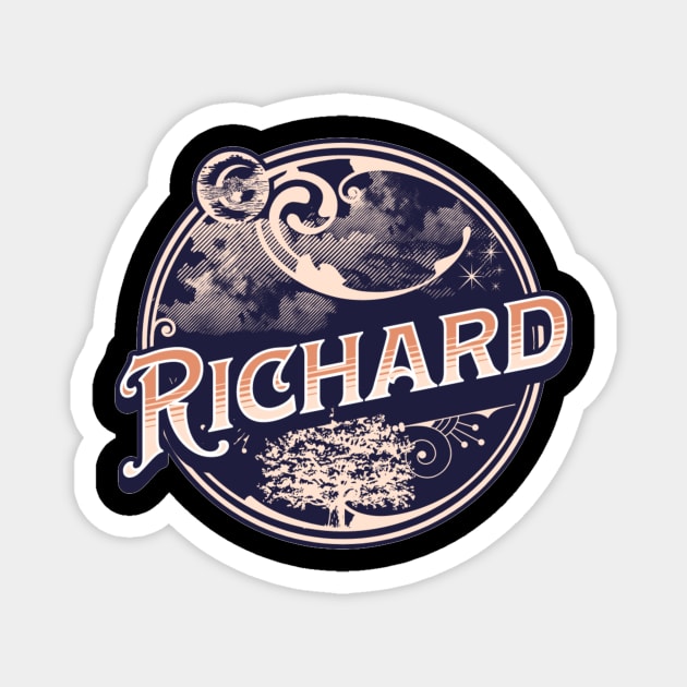 Richard Name Tshirt Magnet by Renata's