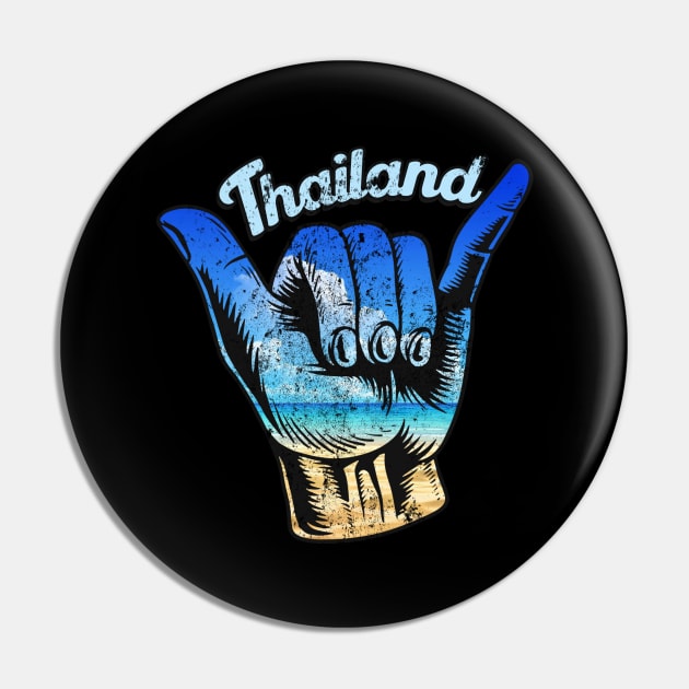 Thailand shaka hand. Thailand surfing . Perfect present for mother dad friend him or her Pin by SerenityByAlex