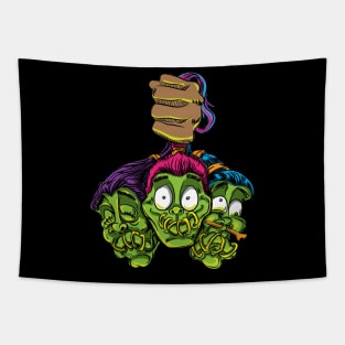 Shrunken Head Tapestry