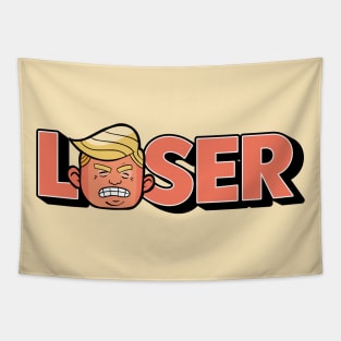 Loser Donald Trump // Orange Man Is a Loser Tapestry