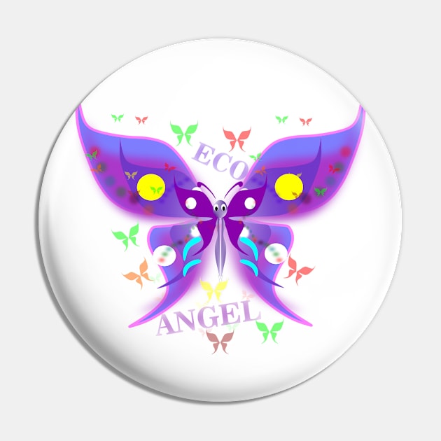 Eco-Angel Pin by Zealjagan