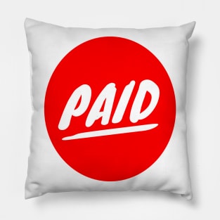 Paid Pillow