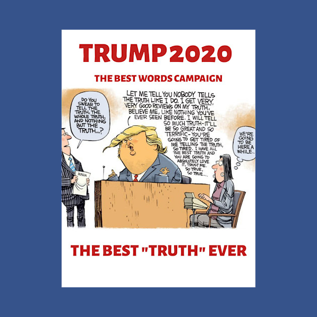 Discover Trump truths - Trump 2020 Campaign - T-Shirt