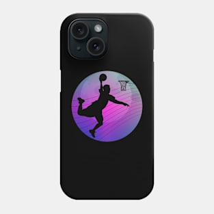 Basketball slam dunk retro vintage Phone Case