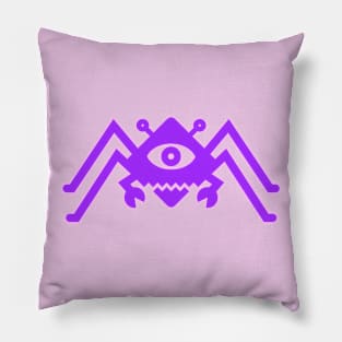 Diamond Spider Crab Purple Pillow