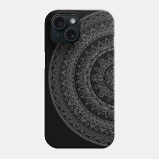 White Mandala Phone Case