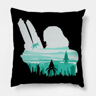 Reaper invasion of Earth Pillow