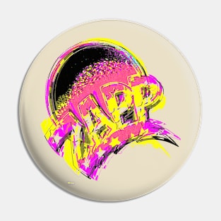 Zapp Band offset graphic Pin
