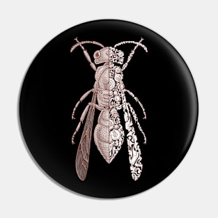 Wasp sci-fi Pin