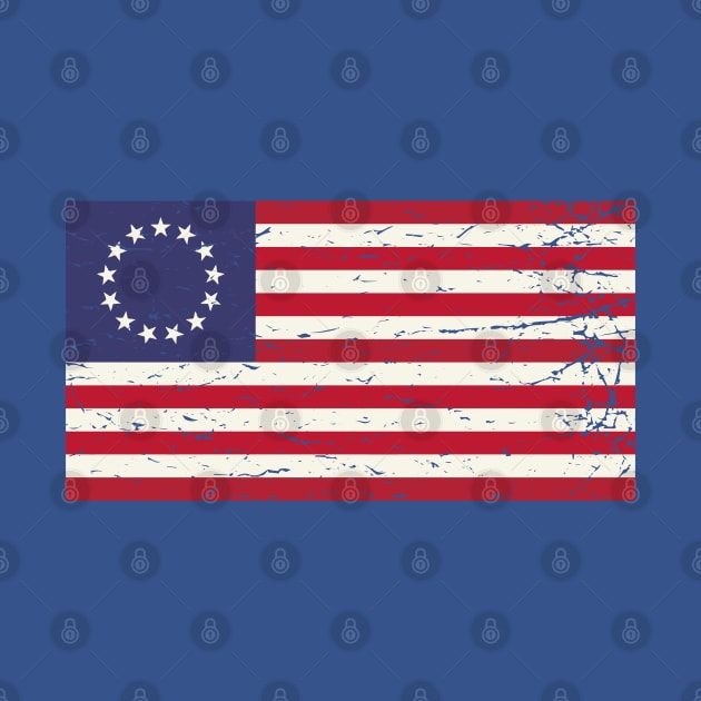 The Betsy Ross Flag by tatadonets