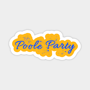 Poole Party Magnet