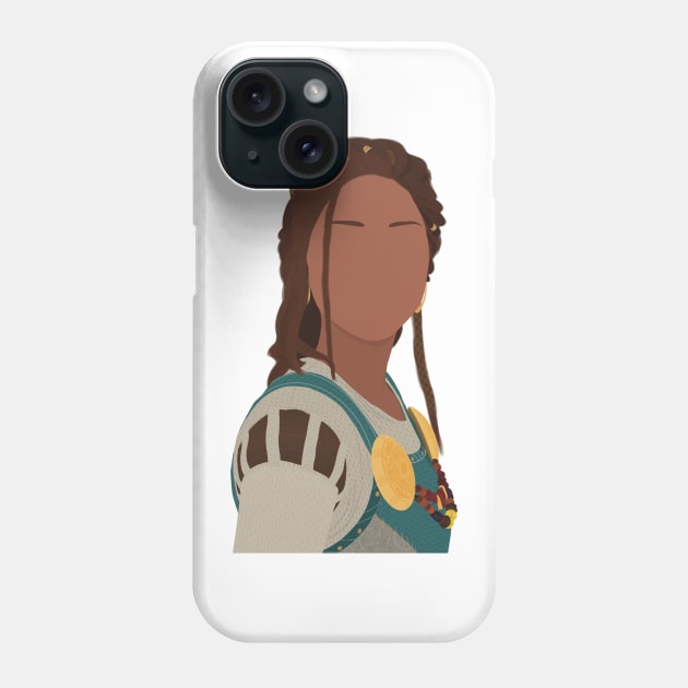 God of War Ragnarok Angrboda Fan Art Phone Case by senaeksi