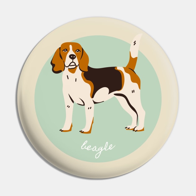 Beagle Lover Gift Dog Breed Pet Lover Puppy Pin by PoliticalBabes