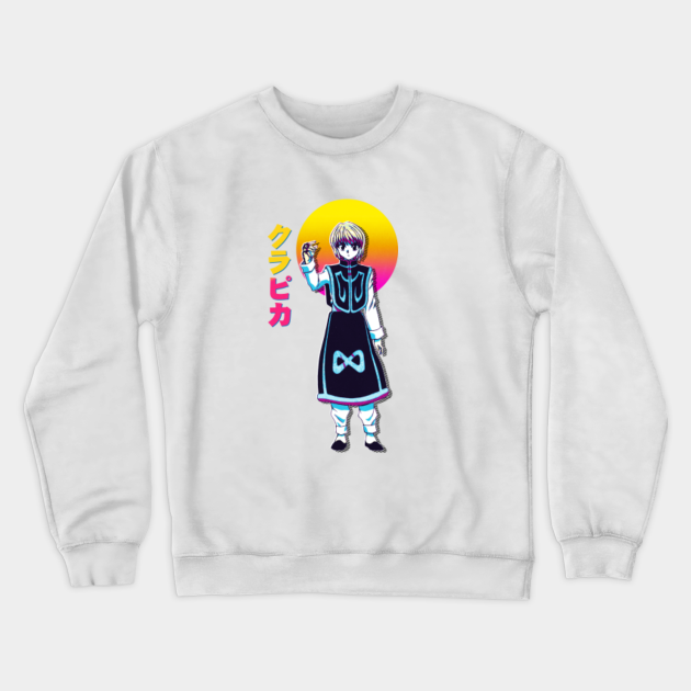 Kurapika Hunter X Hunter Anime Vaporwave Hunter X Hunter Crewneck Sweatshirt Teepublic