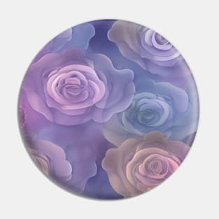 Gentle Pastel Roses Pin