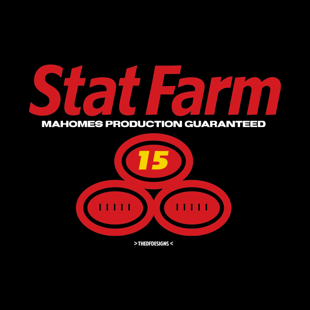 Stat Farm - Patrick Mahomes by THEDFDESIGNS