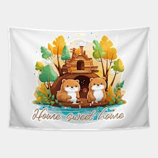 Home sweet home Tapestry