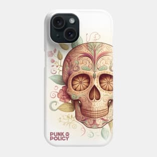 Sugar skull calavera design Phone Case