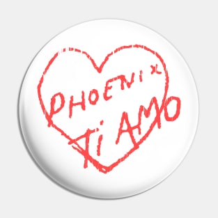 Love Ti Amo Pin