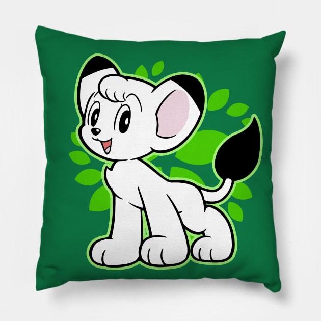 White Lion Pillow by WarGreymonZero