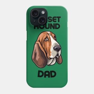 Basset Hound Dad Funny Gift Dog Breed Pet Lover Puppy Phone Case