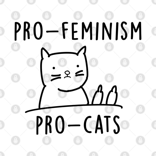 Pro-Feminism Pro-Cats by hothippo