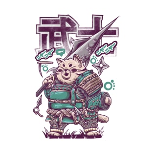 Samurai Cat T-Shirt