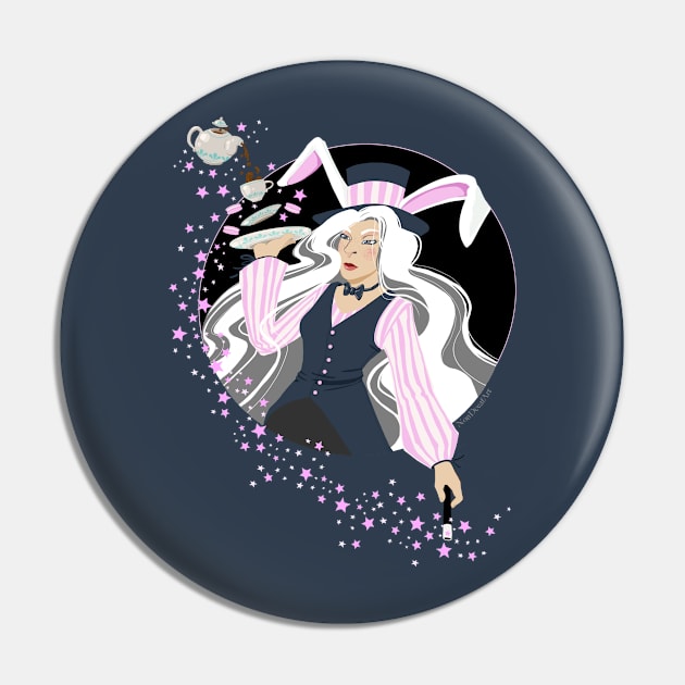 The Magician Pin by NonDecafArt