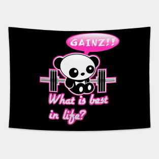 Panda Gainz Tapestry