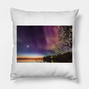 Aurora at Sunset Pillow