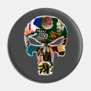Punisher Collage Art Pin