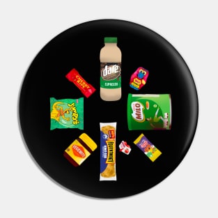 Australian Snack Food Pin