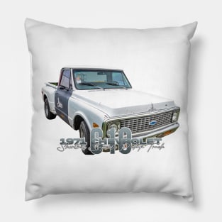 1971 Chevrolet C10 Shortbed Stepside Pickup Truck Pillow